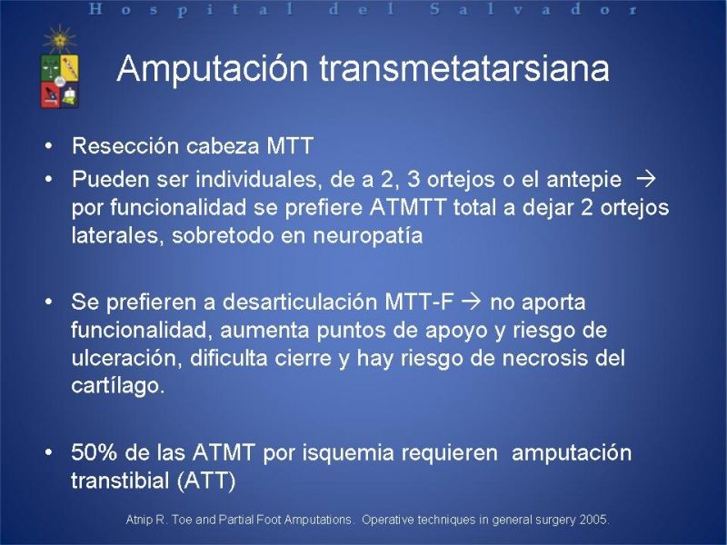 Diapositiva 21 de Amputaciones de extremidades inferiores