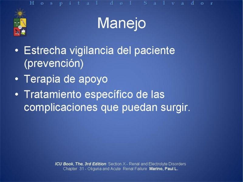 Diapositiva 18 de Falla Renal Aguda
