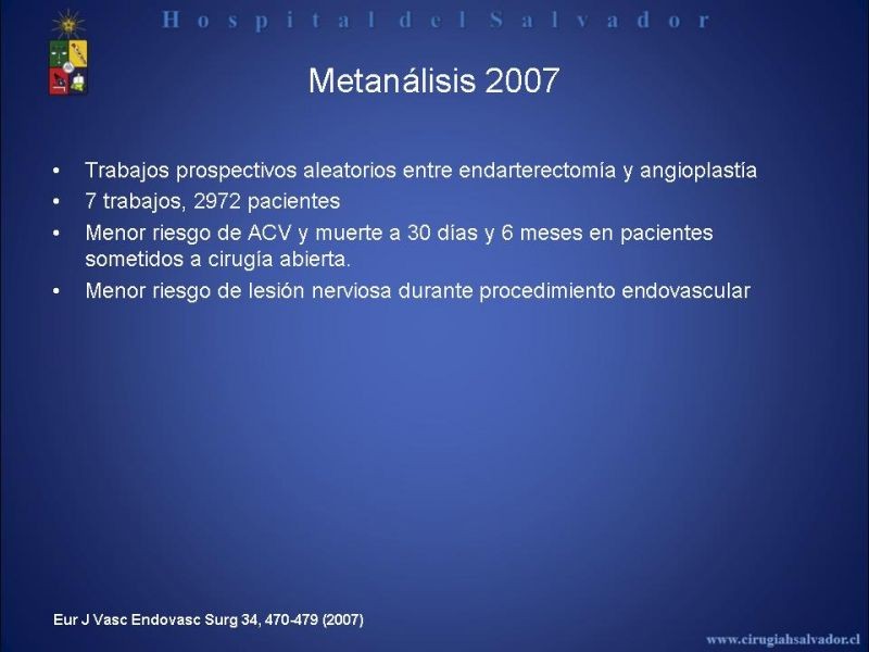 Diapositiva 21 de Patología Carotídea