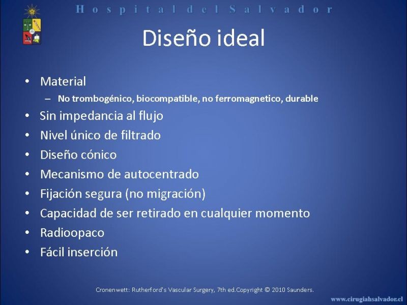 Diapositiva 5 de Filtro Vena Cava