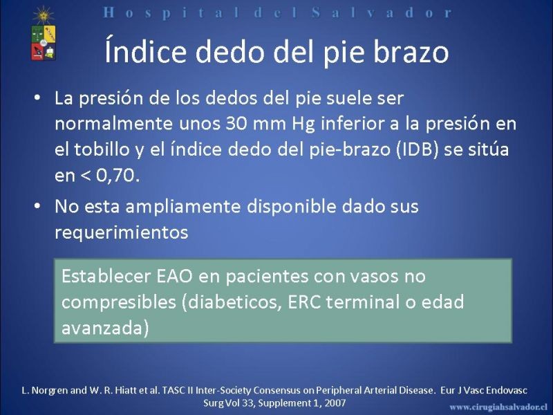 Diapositiva 11 de Laboratorio Vascular en EAO
