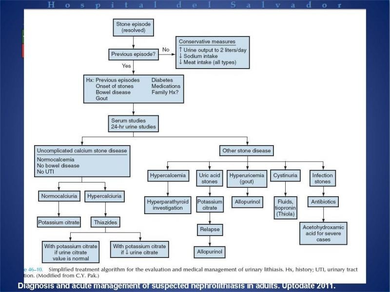 Diapositiva 13 de Urolitiasis