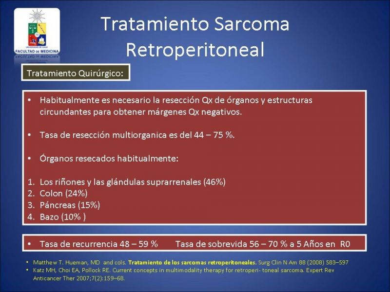 Diapositiva 17 de Sarcoma Retroperitoneal
