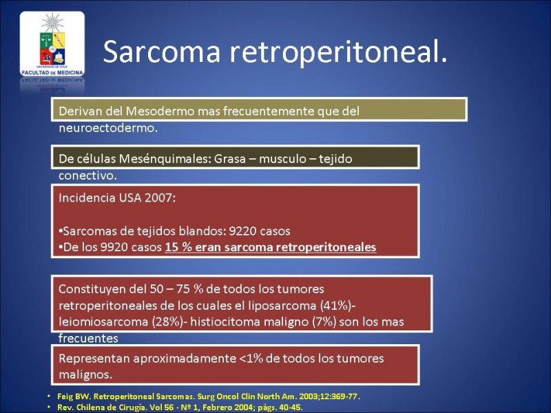 Diapositiva 2 de Sarcoma Retroperitoneal