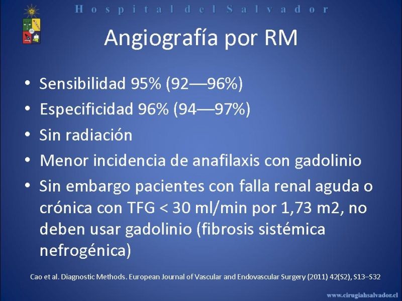 Diapositiva 32 de Laboratorio Vascular en EAO