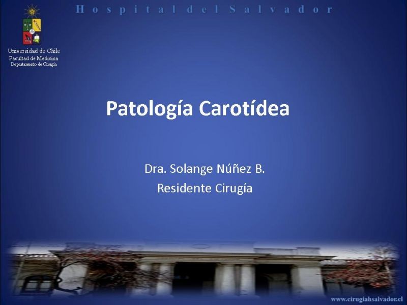 Diapositiva 26 de Patología Carotídea