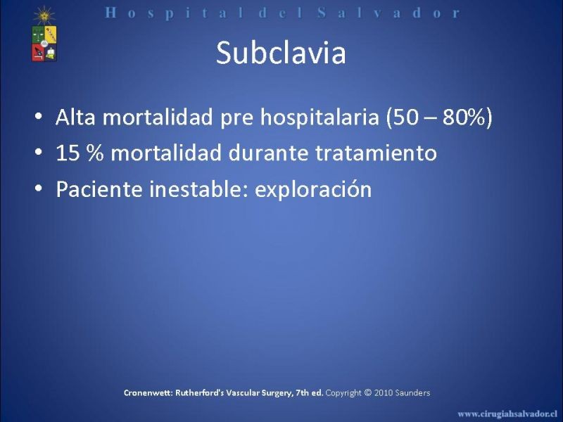 Diapositiva 24 de Trauma Vascular Cervical
