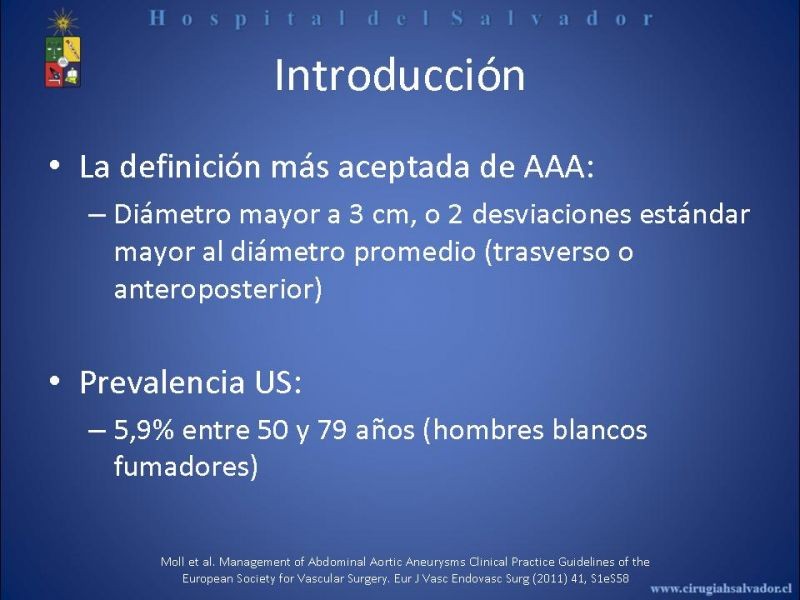 Diapositiva 2 de Abordaje de Aorta abdominal