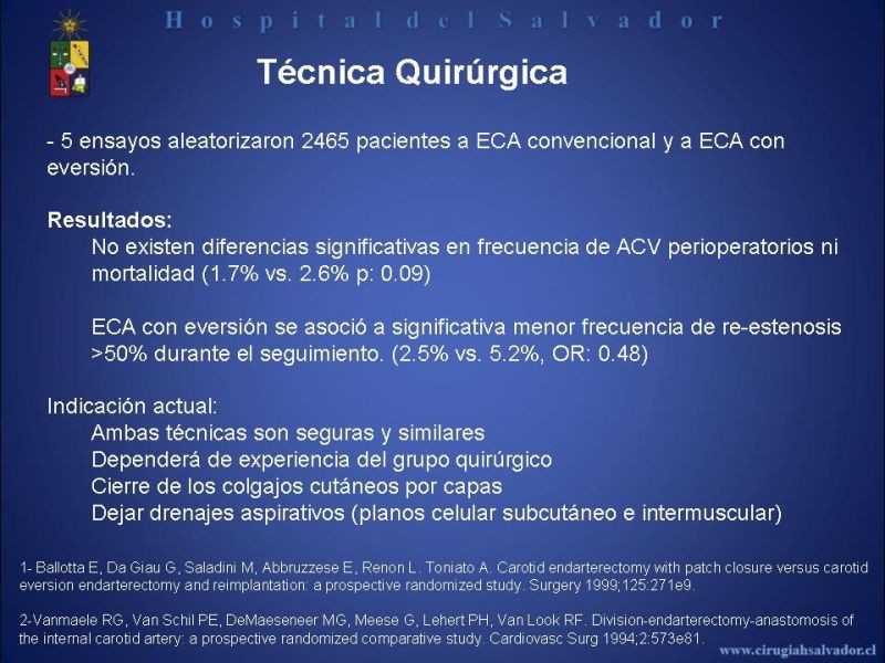 Diapositiva 19 de Patología Carotídea