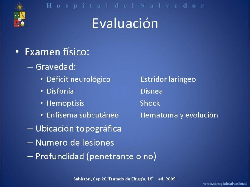 Diapositiva 10 de Trauma Vascular Cervical