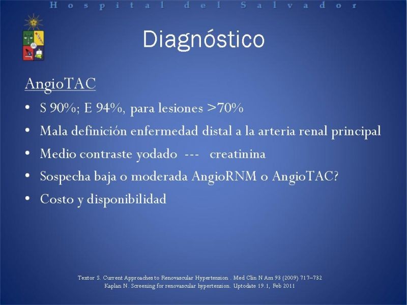 Diapositiva 13 de Hipertensión renovascular