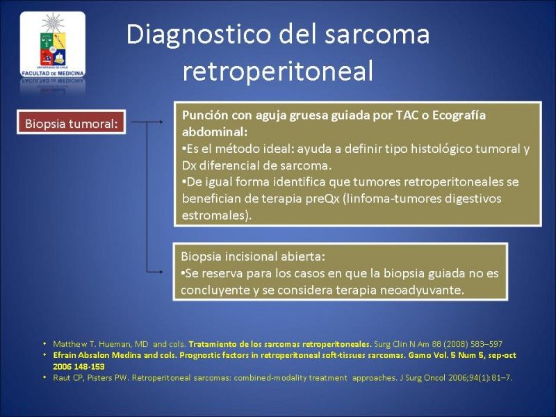 Diapositiva 9 de Sarcoma Retroperitoneal