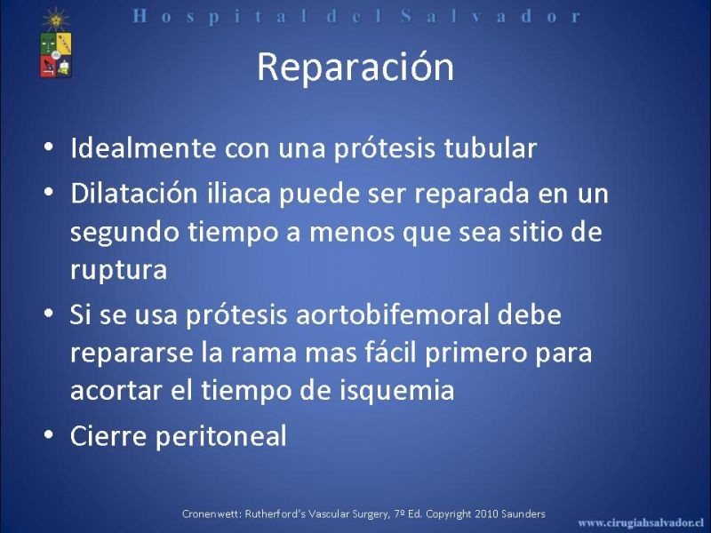 Diapositiva 28 de Abordaje de Aorta abdominal