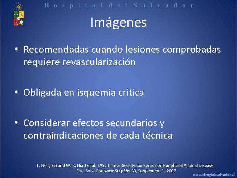 Diapositiva 24 de Laboratorio Vascular en EAO
