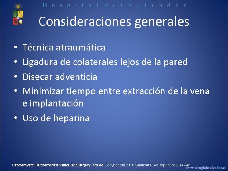 Diapositiva 6 de Safenectomía