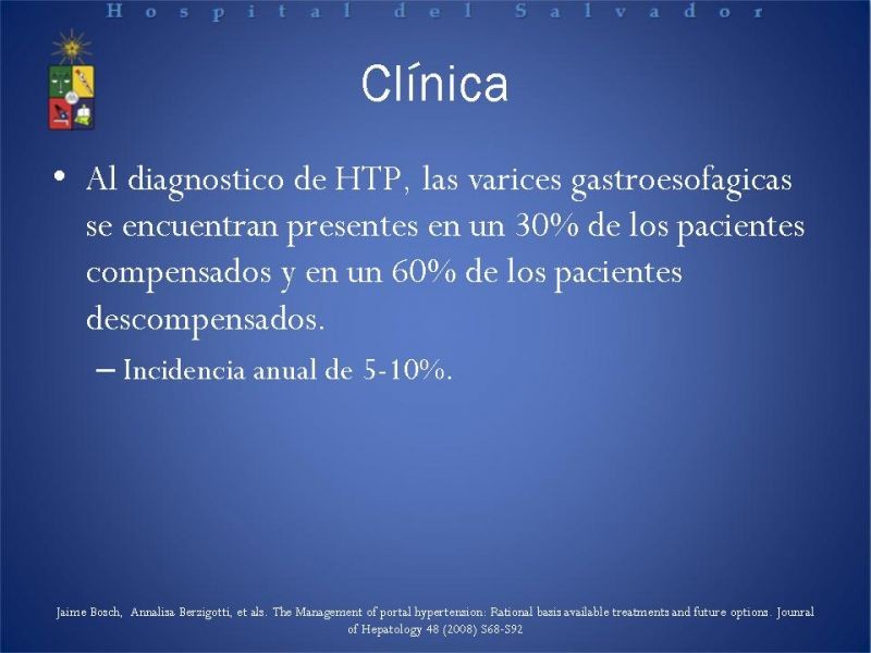 Diapositiva 7 de Hipertensión Portal:Alternativas Terapeuticas
