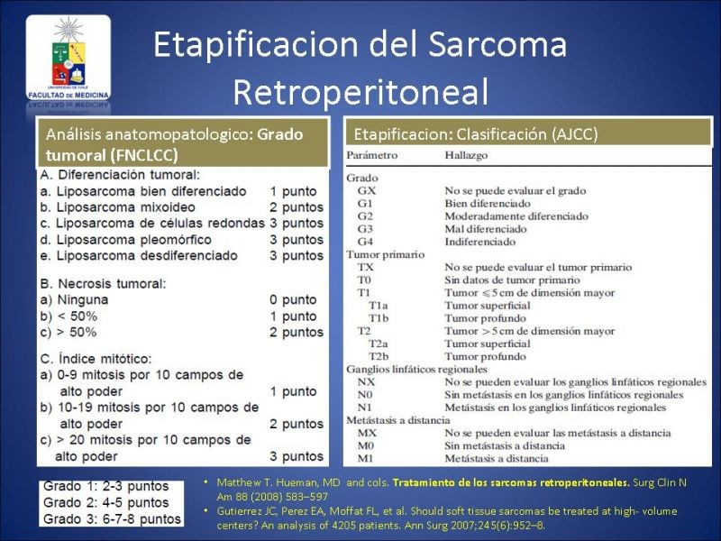 Diapositiva 13 de Sarcoma Retroperitoneal