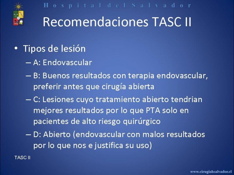 Diapositiva 8 de Angioplastía vs By Pass en isquémia crítica