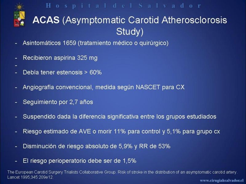 Diapositiva 15 de Patología Carotídea