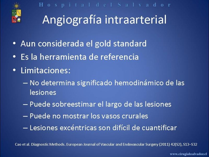 Diapositiva 34 de Laboratorio Vascular en EAO