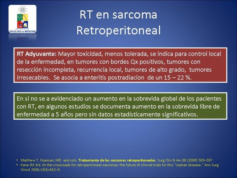 Diapositiva 23 de Sarcoma Retroperitoneal