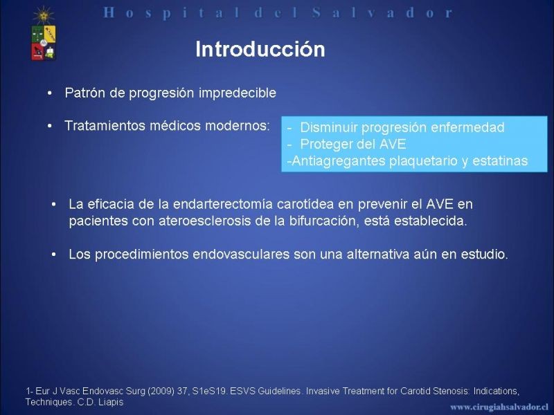 Diapositiva 2 de Patología Carotídea