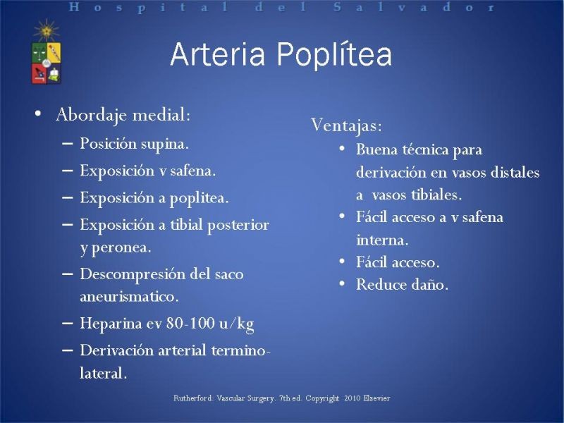 Diapositiva 23 de Aneurismas Arteriales EEII