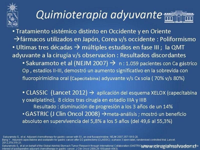 Diapositiva 11 de Cáncer Gástrico: Generalidades y Manejo    