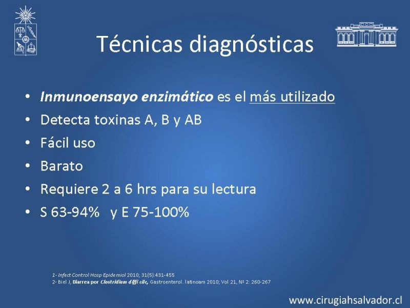 Diapositiva 11 de Sindrome diarreico por Clostridium Difficille