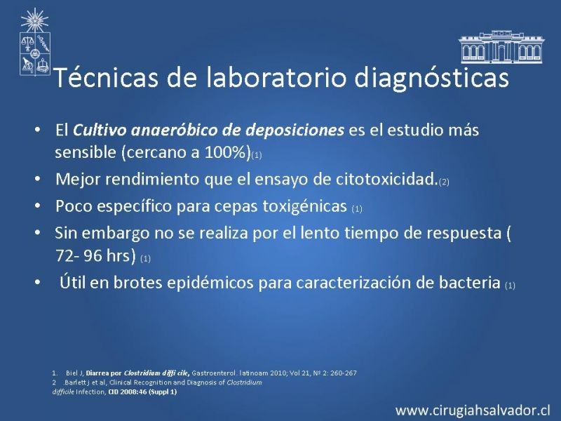 Diapositiva 10 de Sindrome diarreico por Clostridium Difficille