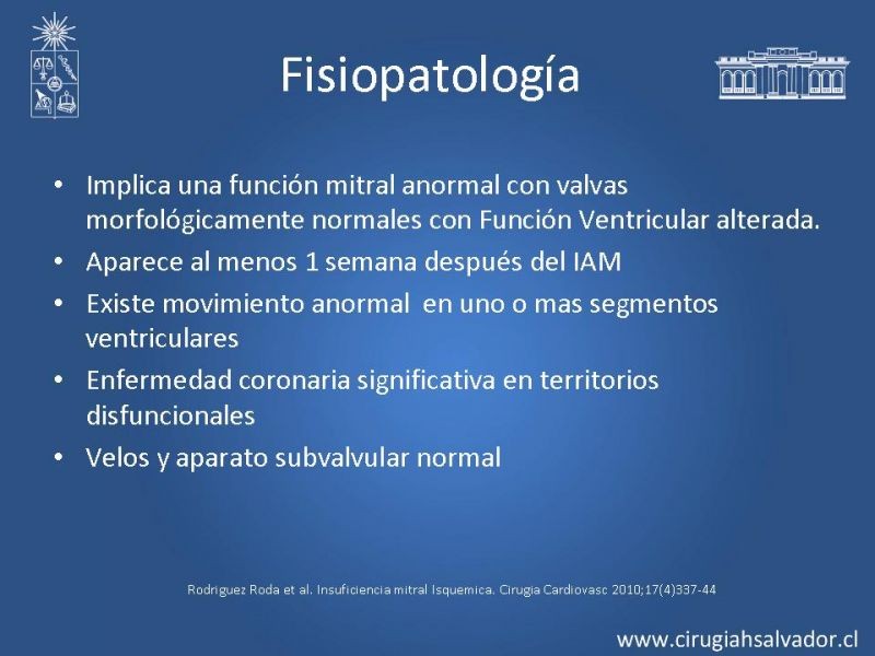 Diapositiva 3 de Insuficiencia Mitral Isquémica