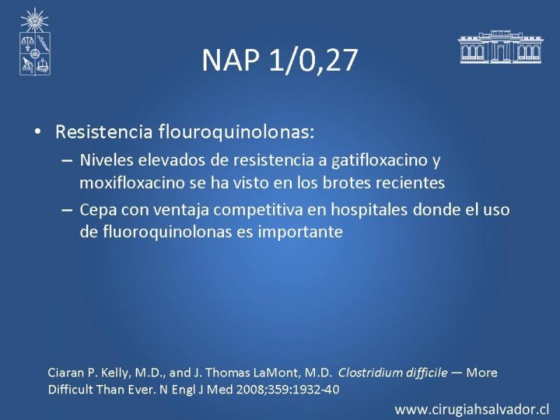 Diapositiva 34 de Sindrome diarreico por Clostridium Difficille