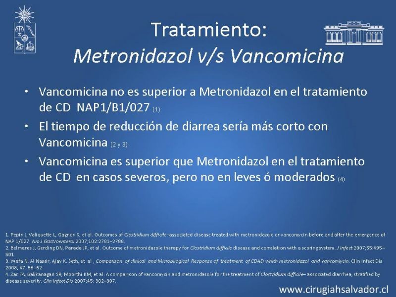 Diapositiva 21 de Sindrome diarreico por Clostridium Difficille