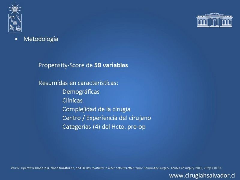 Diapositiva 22 de Transfusiones en Cirugía Mayor Abdominal pt. 1
