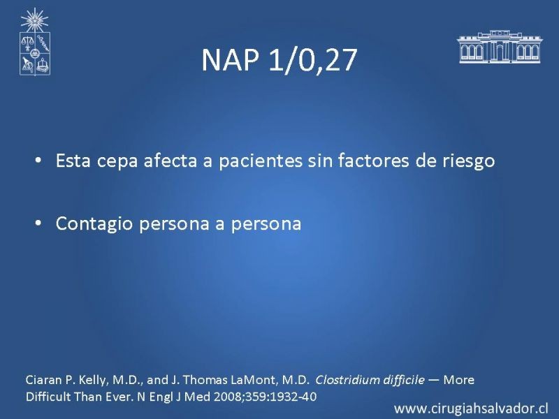 Diapositiva 36 de Sindrome diarreico por Clostridium Difficille