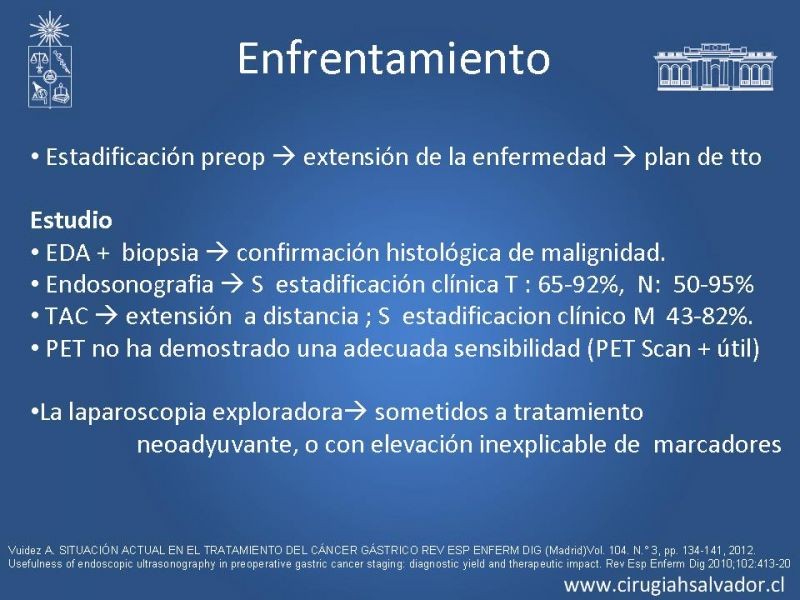 Diapositiva 7 de Cáncer Gástrico: Generalidades y Manejo    
