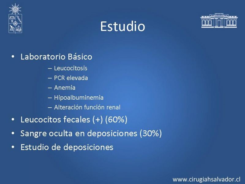 Diapositiva 7 de Sindrome diarreico por Clostridium Difficille