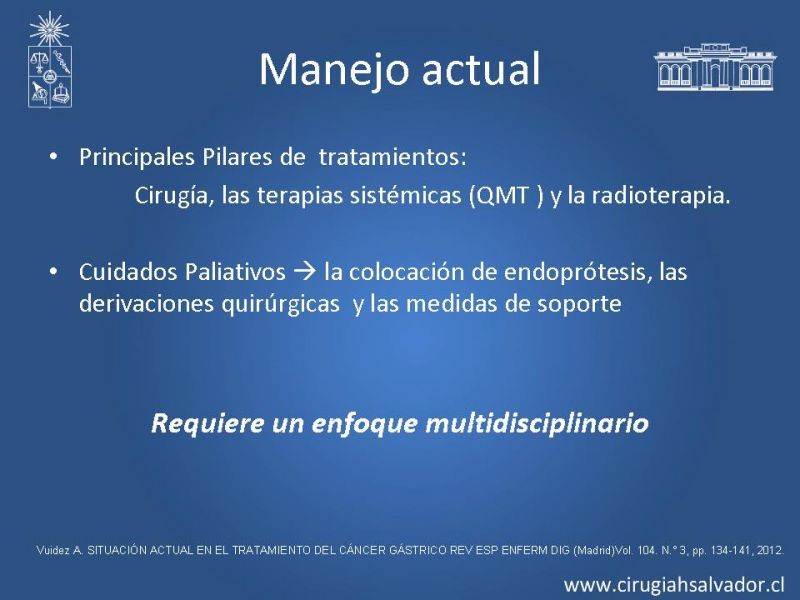 Diapositiva 5 de Cáncer Gástrico: Generalidades y Manejo    