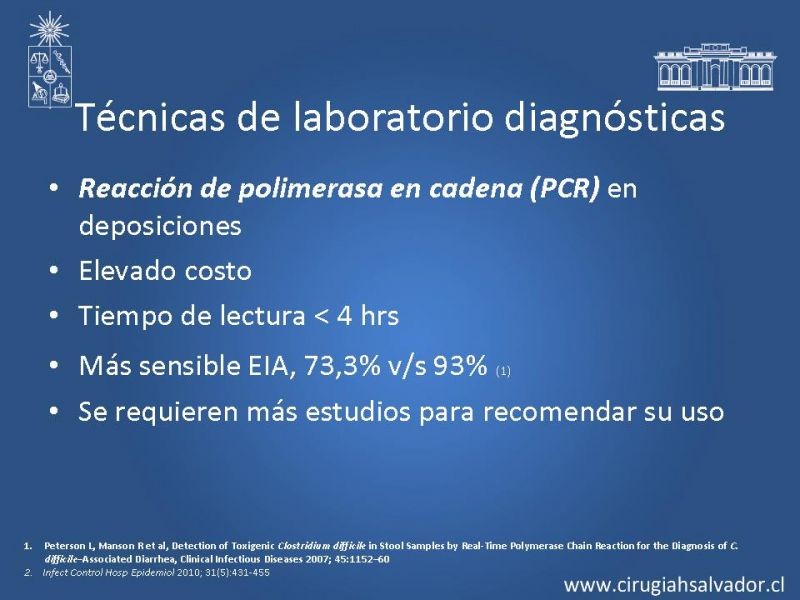 Diapositiva 13 de Sindrome diarreico por Clostridium Difficille