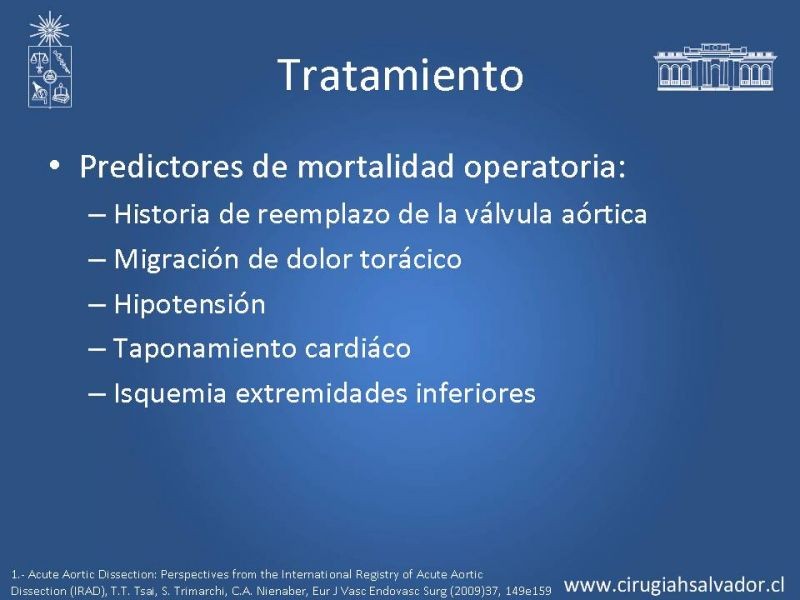 Diapositiva 12 de Disección aórtica tipo A
