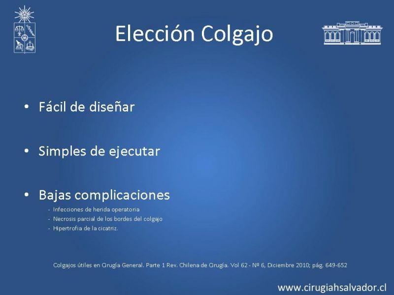 Diapositiva 7 de Colgajos útiles en cirugía general