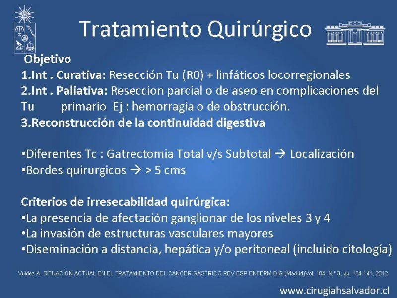 Diapositiva 9 de Cáncer Gástrico: Generalidades y Manejo    