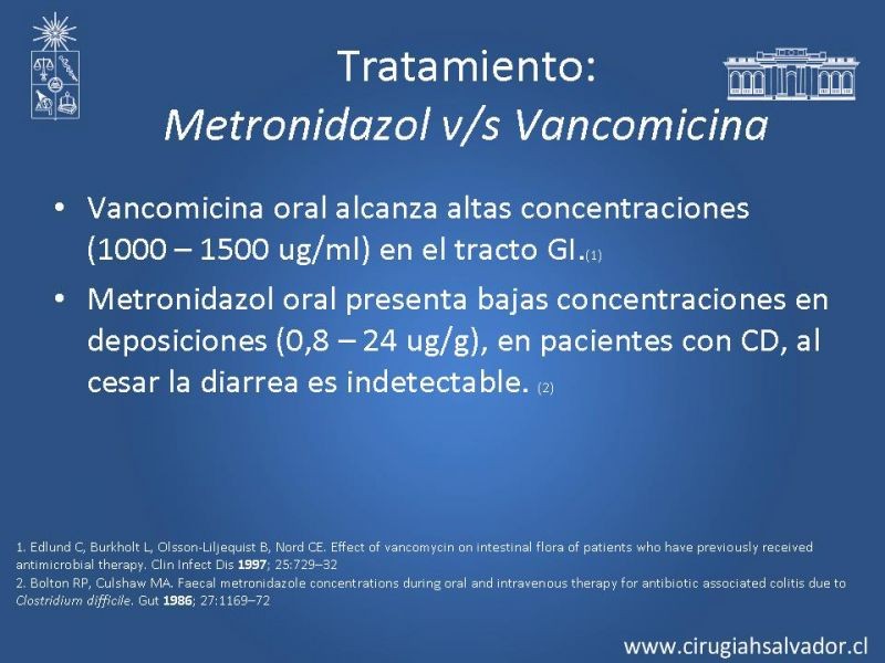 Diapositiva 22 de Sindrome diarreico por Clostridium Difficille