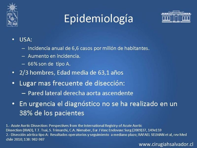Diapositiva 3 de Disección aórtica tipo A