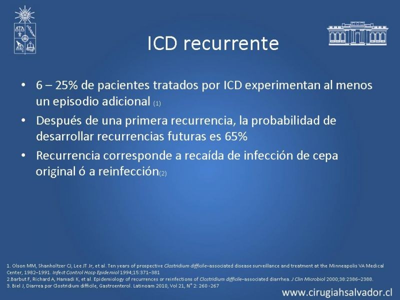 Diapositiva 25 de Sindrome diarreico por Clostridium Difficille