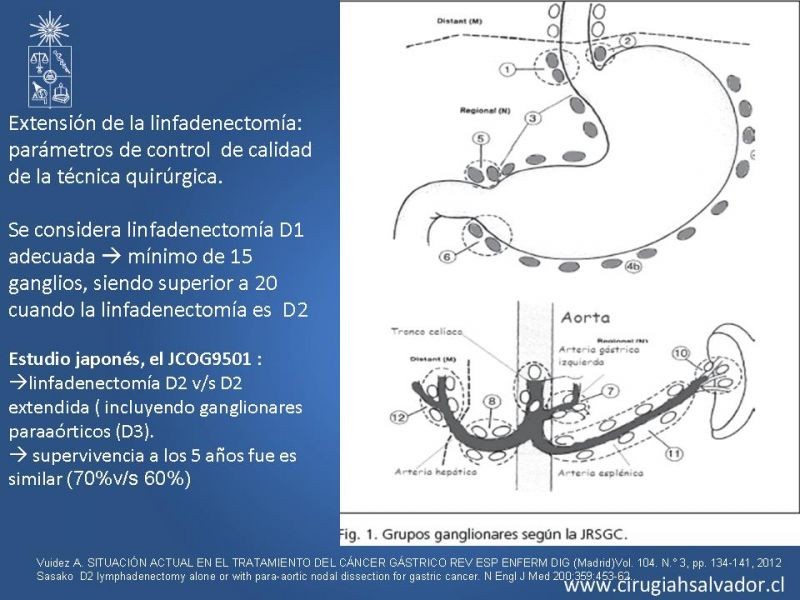Diapositiva 10 de Cáncer Gástrico: Generalidades y Manejo    