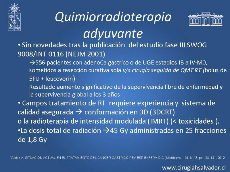 Diapositiva 12 de Cáncer Gástrico: Generalidades y Manejo    
