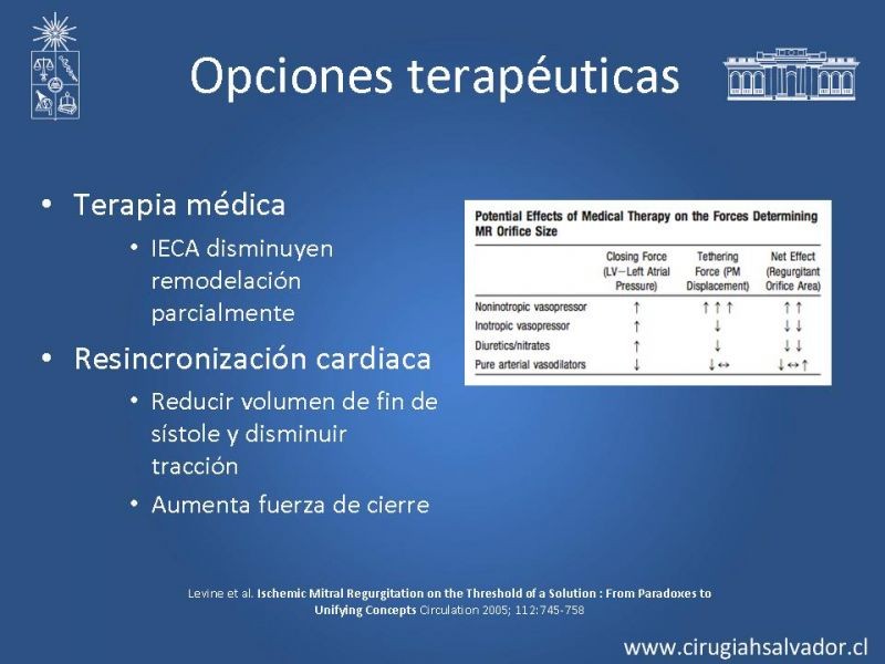 Diapositiva 15 de Insuficiencia Mitral Isquémica