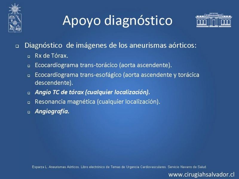 Diapositiva 9 de Reparación endovascular de aneurismas de aorta torácica (TEVAR)