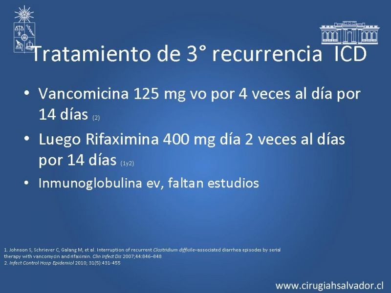 Diapositiva 29 de Sindrome diarreico por Clostridium Difficille